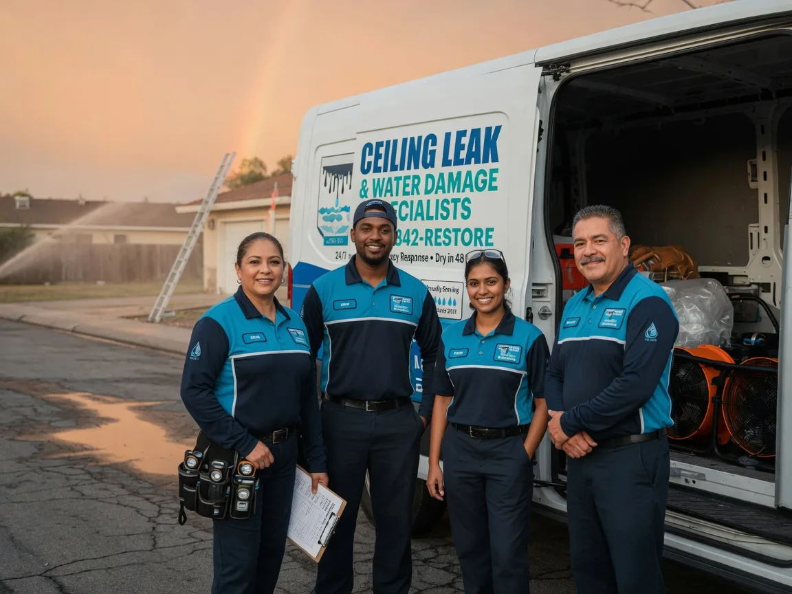 Ceiling Leak Cleanup company in Pound, WI