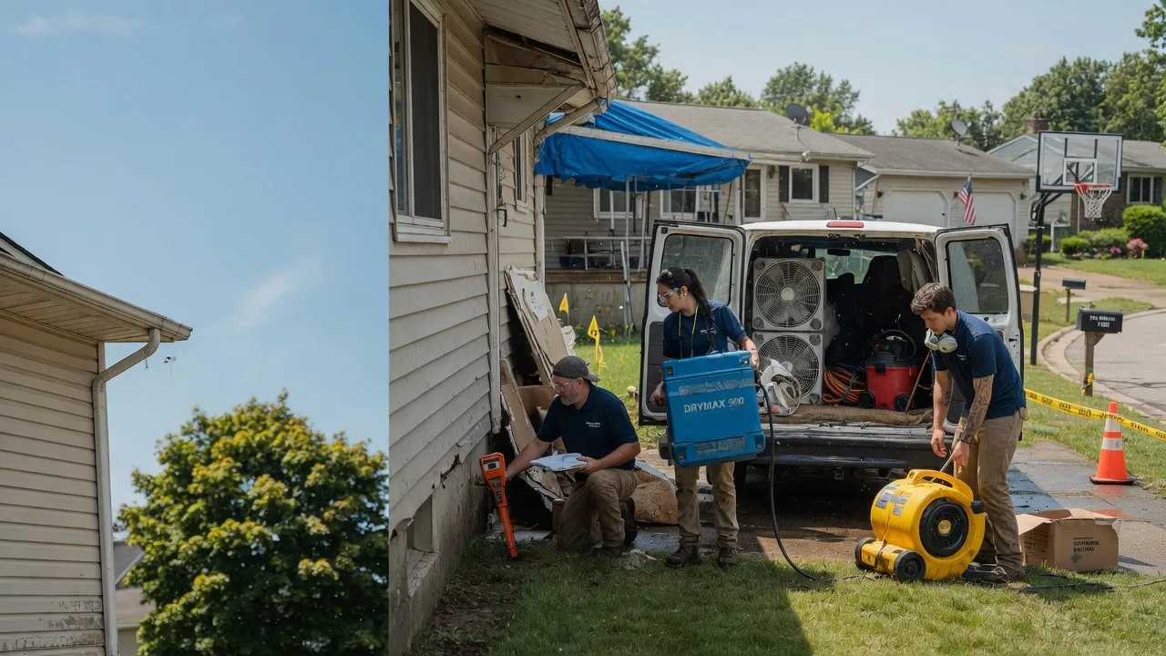 Ceiling Leak Cleanup in Pound, WI near me